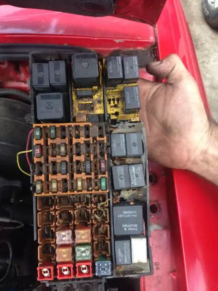 2001 ranger battery junction box